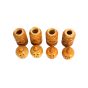 Wooden Salt & Pepper Sprinkler (Set of 4) || Natural Color || Saras Aajeevika