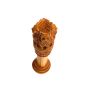 Wooden Ashoka Piller 12" || 12 inch || Office Decorative Item || Natural Color || Saras Aajeevika