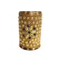 Stone Pen Stand 4" Golden || 4 Inch || Natural Color || Saras Aajeevika