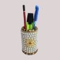 Stone Pen Stand 4"  White || 4 Inch || Natural Color || Saras Aajeevika