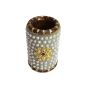 Stone Pen Stand 4"  White || 4 Inch || Natural Color || Saras Aajeevika