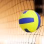 Pvc Volleyball (2 Play No.-5) || (Blue & Yellow) || Saras Aajeevika