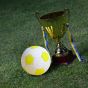 Rugby Material Football 3 Ply No.-3 (Yellow & White) || Saras Aajeevika
