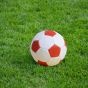 Rugby Material Football 3 Ply No.-5 (Red & White) || Saras Aajeevika