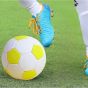 Rugby Material Football 3 Ply No.-5 (Yellow & White) || Saras Aajeevika