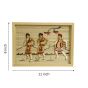 Tribal Dance 3D Bamboo Frame 11*8 inch || Handicrafts Wall Décor || Saras Aajeevika