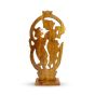 Wooden Radha Krishna Statue 10inch || Table Décor || Saras Aajeevika