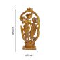 Wooden Radha Krishna Statue 10inch || Table Décor || Saras Aajeevika