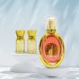Attar Gift Box Unisex - x 3 || Ruhani (50ml x 1), Mitti (6ml x 1), Lush Code (6ml x 1) || Unique Collection of Natural Attar from Kannauj || Saras Aajeevika