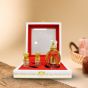 Attar Gift Box Unisex - x 3 || Ruhani (50ml x 1), Mitti (6ml x 1), Lush Code (6ml x 1) || Unique Collection of Natural Attar from Kannauj || Saras Aajeevika