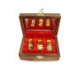Attar Wooden Gift Box Unisex - x 3 || (Pachauli (6ml x 1), Floral Bloom ((6ml x 1), Sandal Rose (6ml x 1) || Unique Collection of Natural Attar from Kannauj || Saras Aajeevika