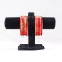 Lac Bangles Red Set of 12 || Saras Aajeevika