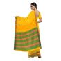 Iikal Kasuthi Cotton Saree || Handloom || Yellow Color with 80cm Blouse || Saras Aajeevika