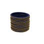 Silk Thread Bangles Ball Chain Design || Set of 12 || Blue || Saras Aajeevika