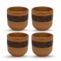 Terracotta Cup Set 200ml || Set of 4 || Saras Aajeevika