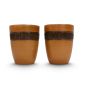 Terracotta Glass Set 300ml || Set of 2 || Saras Aajeevika