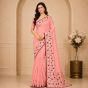 Chanderi Cotton Phulkari Saree || 6.5 Meter || Pink Colour with Blouge || Saras Aajeevika