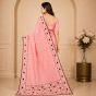 Chanderi Cotton Phulkari Saree || 6.5 Meter || Pink Colour with Blouge || Saras Aajeevika
