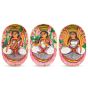 Kalighat Painting Wall Hanging (Durga, Laxmi and Saraswati) || Saras Aajeevika