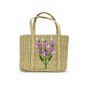 Water Hyacinth Basket Oval Shape || Natural Color || 9x11 || Saras Aajeevika