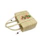 Water Hyacinth Basket Rectangle Shape || Natural Color || 8x11 || Saras Aajeevika