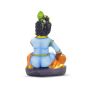 Polyrasin Krishna with Makhan || Blue Color || 4 inch || Saras Aajeevika