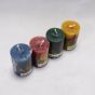 Cylindrical Purfumed Candle Multi Colour || 2 inch || Saras Aajeevika