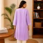 Cotton Long Kurti || Purple Colour || M size || Saras Aajeevika