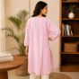 Cotton Long Kurti || Pink Colour || L size || Saras Aajeevika