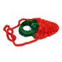 Handnitted Woolen Strawberry Sling Bag || Saras Aajeevika