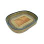 Handcrafted Pine Needle Rectangular Tray || Saras Aajeevika