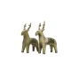 Dhokra Brass Net-Style Deer Set of 2 || Saras Aajeevika