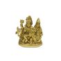 Brass Shiv Parivar Idol 3 Inch || Saras Aajeevika
