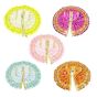 Ladoo Gopal Clothes No 3 || Set of 5 || Size 7.5 inch | Multi Colour || Saras Aajeevika
