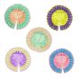 Ladoo Gopal Clothes No 5 || Set of 5 || Size 10 inch || Multi Colour || Saras Aajeevika
