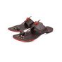 Kolhapuri Leather Men Chappal No 10 || Size 11.5 inch || Maroon Colour || Saras Aajeevika