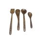 Balck Wood Spoon Set || Set of 4 || Saras Aajeevika