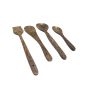 Balck Wood Spoon Set || Set of 4 || Saras Aajeevika
