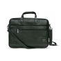 Pure Leather Laptop Bag || Green Colour || Saras Aajeevika