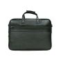 Pure Leather Laptop Bag || Green Colour || Saras Aajeevika