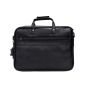Pure Leather Laptop Bag || Black Colour || Saras Aajeevika