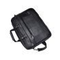 Pure Leather Laptop Bag || Black Colour || Saras Aajeevika