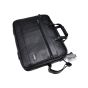 Pure Leather Laptop Bag || Black Colour || Saras Aajeevika