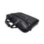 Pure Leather Laptop Bag || Black Colour || Saras Aajeevika