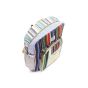 Unisex Cotton Backpack | 2 Compartments with Utility Organizer & Side Bottle Holder | 14 x 17 Inch | Saras Aajeevika