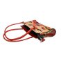 Camel Leather Shantiniketan Ladies Handbag 12 inch || Saras Aajeevika