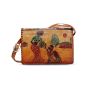 Camel Leather Shantiniketan Sling Bag 9 inch || Saras Aajeevika