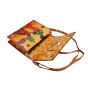 Camel Leather Shantiniketan Sling Bag 9 inch || Saras Aajeevika