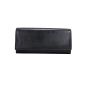 Buffalo Leather Clutch Wallet || Black Colour || 8 inch || Saras Aajeevika