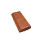 Buffalo Leather Clutch Wallet || Brown Colour || 8 inch || Saras Aajeevika